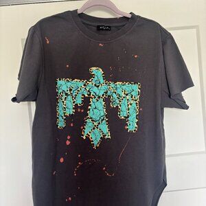 Oversized Western T- Shirt